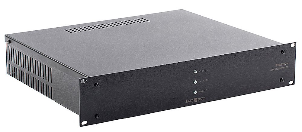 2142 СКАТ-1200И7 RACK (СКАТ ИБП-12/5-2x17-RACK) источник питания 12В, 5А, высота 2U под 2