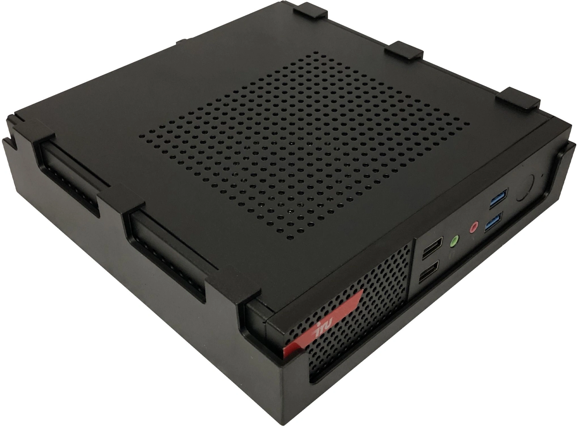 Неттоп IRU Tactio 310H6ATF slim i5 12400 (2.5) 16Gb SSD512Gb UHDG 730 Windows 11 Pro GbitEth WiFi BT 120W черный (RUS) (2131390)