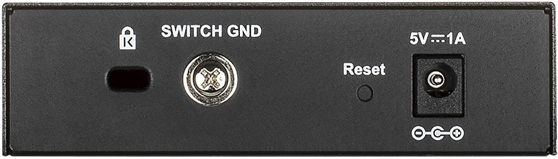 Коммутатор D-Link DGS-1100-05V2/A1A (L2) 5x1Гбит/с настраиваемый