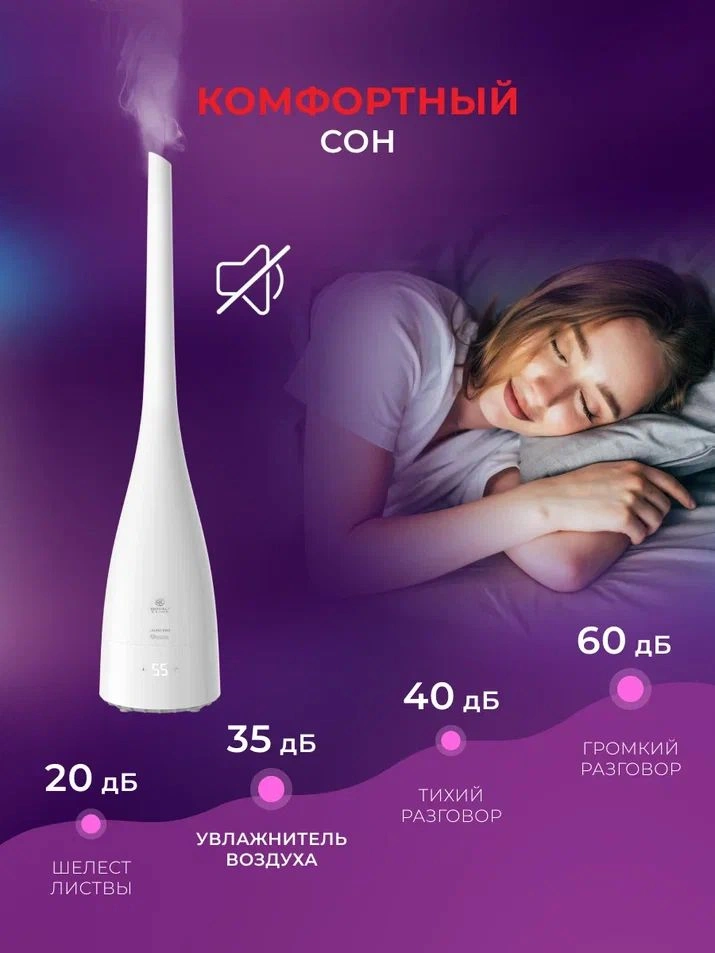 Увлажнитель воздуха Royal Clima RUH-LRP320/3.7E-WT 22Вт (ультразвуковой) белый