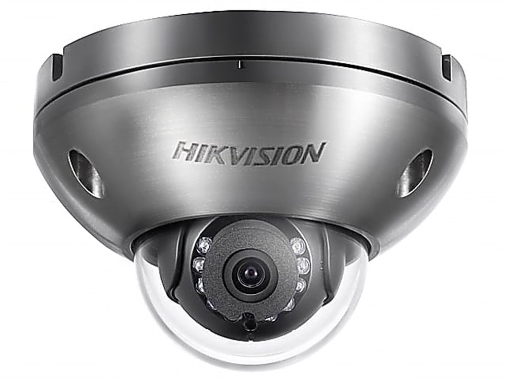DS-2XC6142FWD-IS(2.8mm)(C) Hikvision - 4Мп купольная Smart IP-камера в устойчивом к коррозии корпусе c ИК-подсветкой до 15м