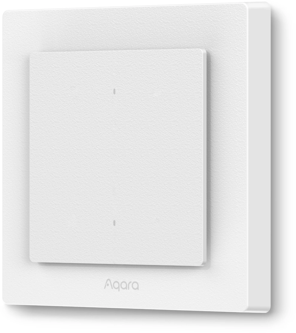 Умный выключатель Aqara H2 WS-K07D 2-хкл. белый