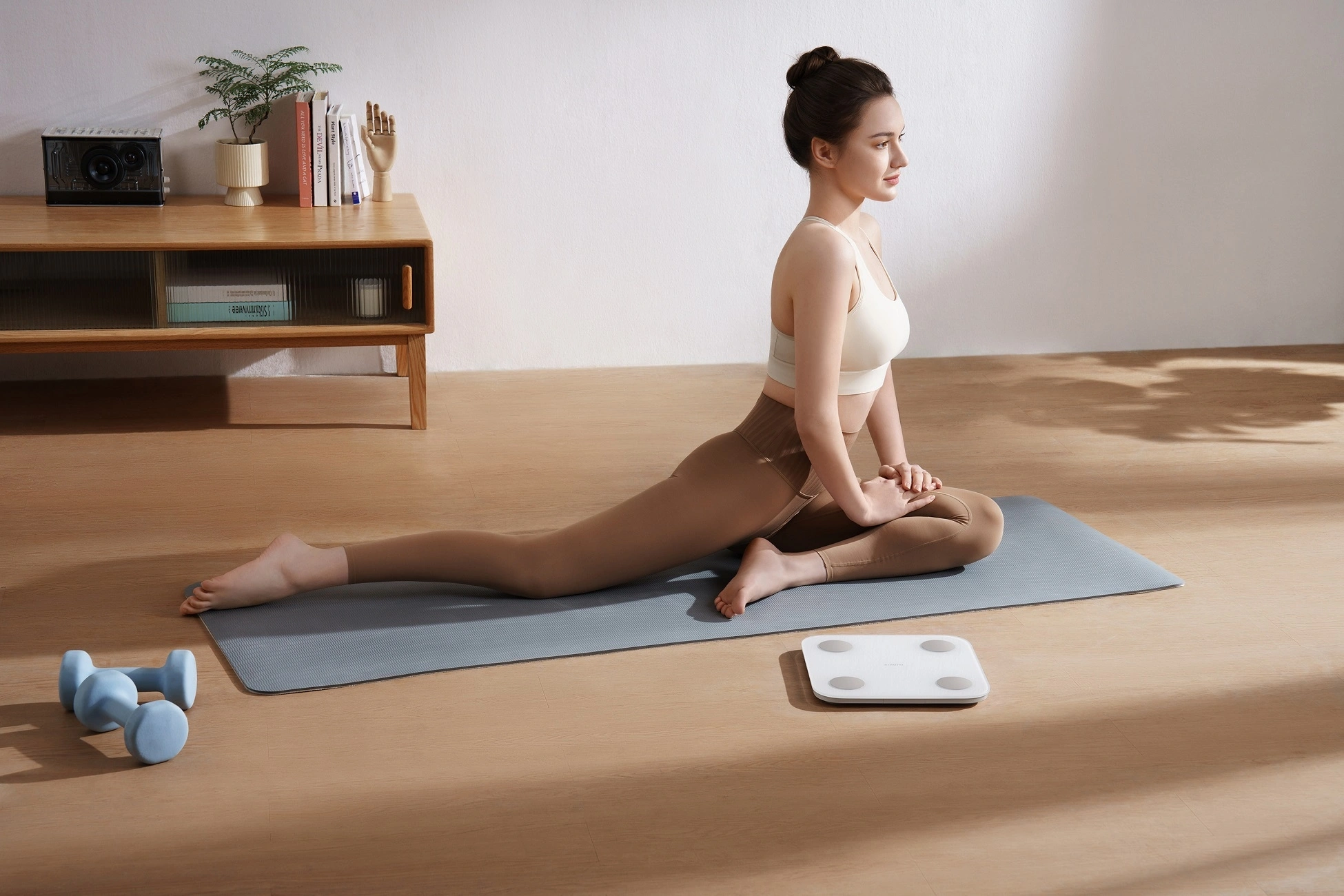 Весы напольные электронные Xiaomi Body Composition Scale S400 макс.150кг белый