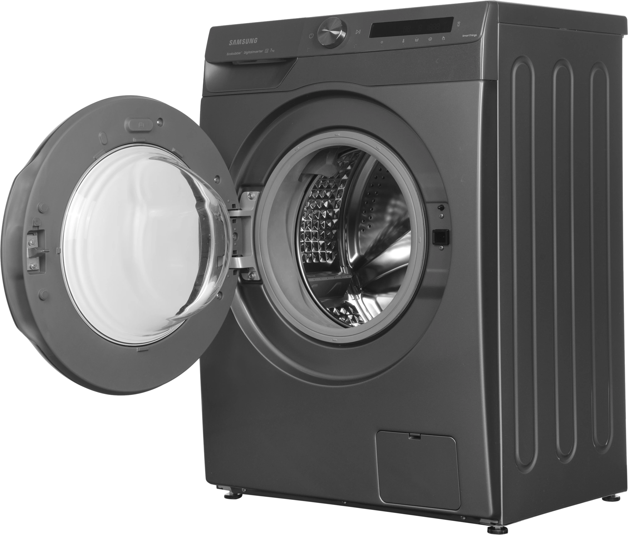 Стиральная машина Samsung WW70AG6S23ANLP класс: A загр.фронтальная макс.:7кг серый инвертор