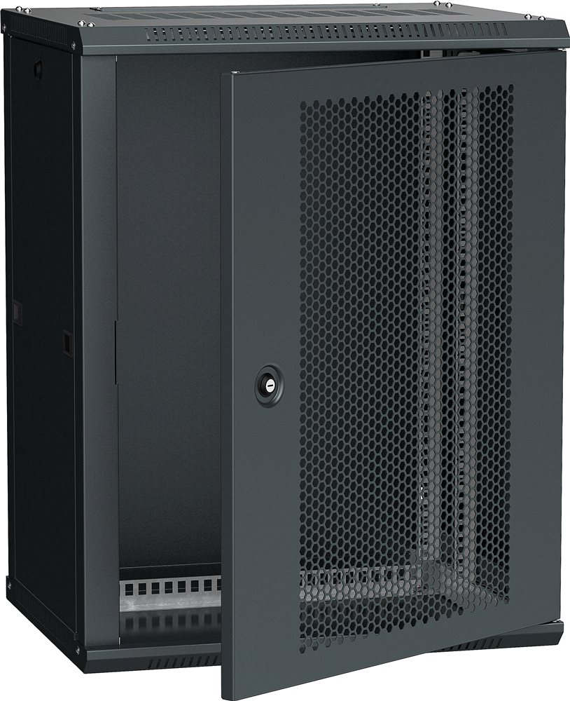 LWR5-15U64-PF - ITK Шкаф LINEA W 15U 600x450 мм дверь перфорированная, RAL9005