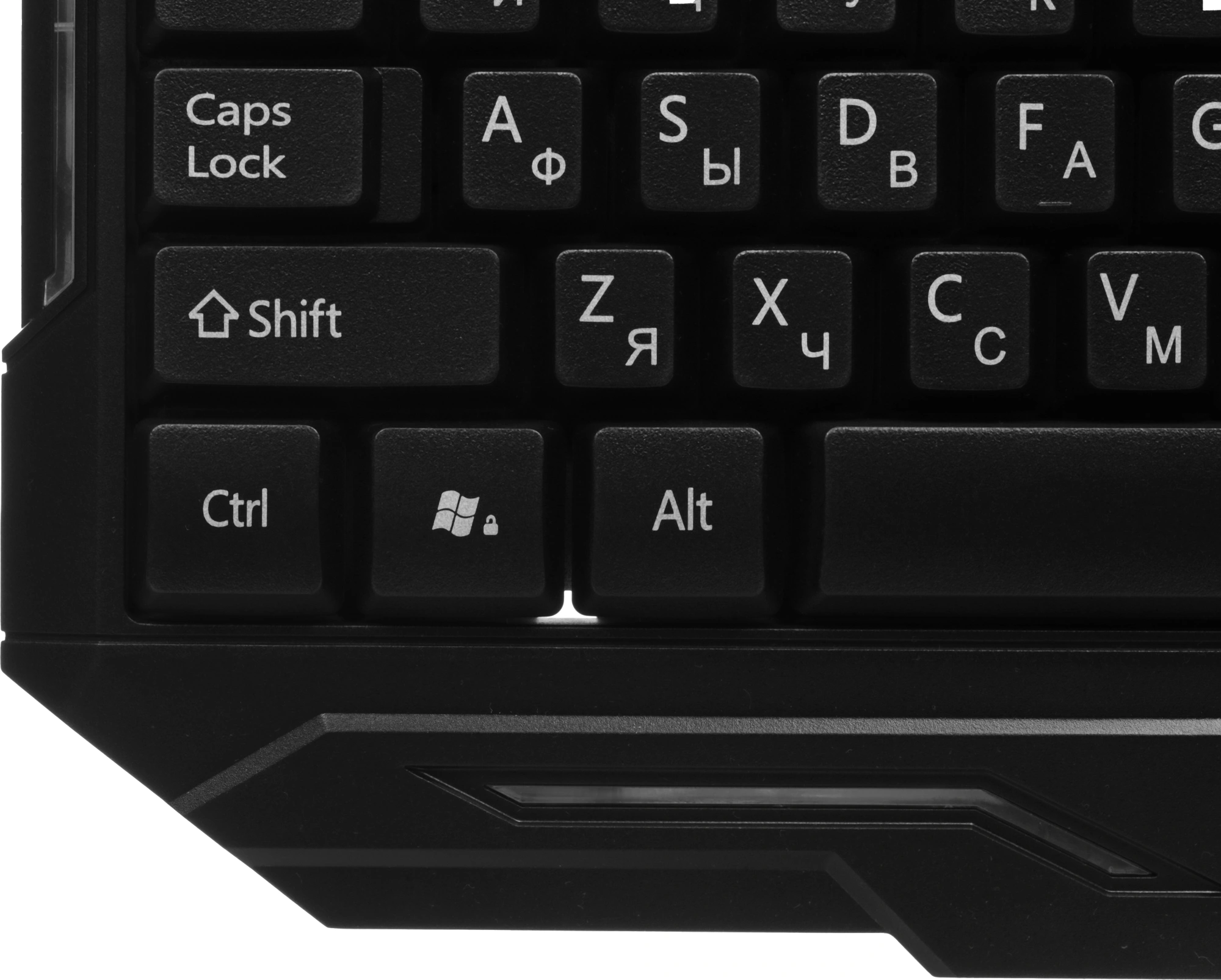 Клавиатура Оклик 700G Dynasty черный USB Multimedia for gamer LED