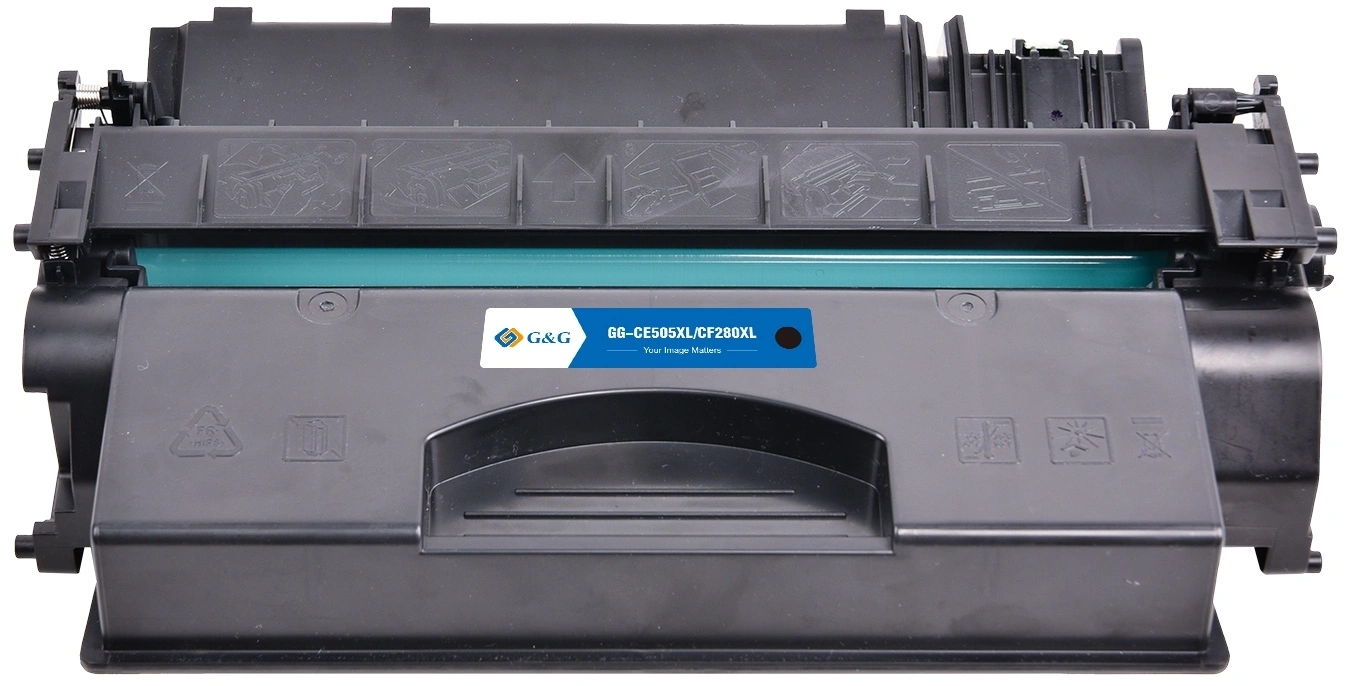 Картридж лазерный G&G GG-CE505XL/CF280XL CE505X/CF280X черный (13000стр.) для HP LaserJet P2055d/P2055dn/P2055x; LaserJet Pro 400 M401/M401a/M401n/M401d/M401dn/M401dne/M401dw/MFP M425/MFP M425dn/MFP M425dw