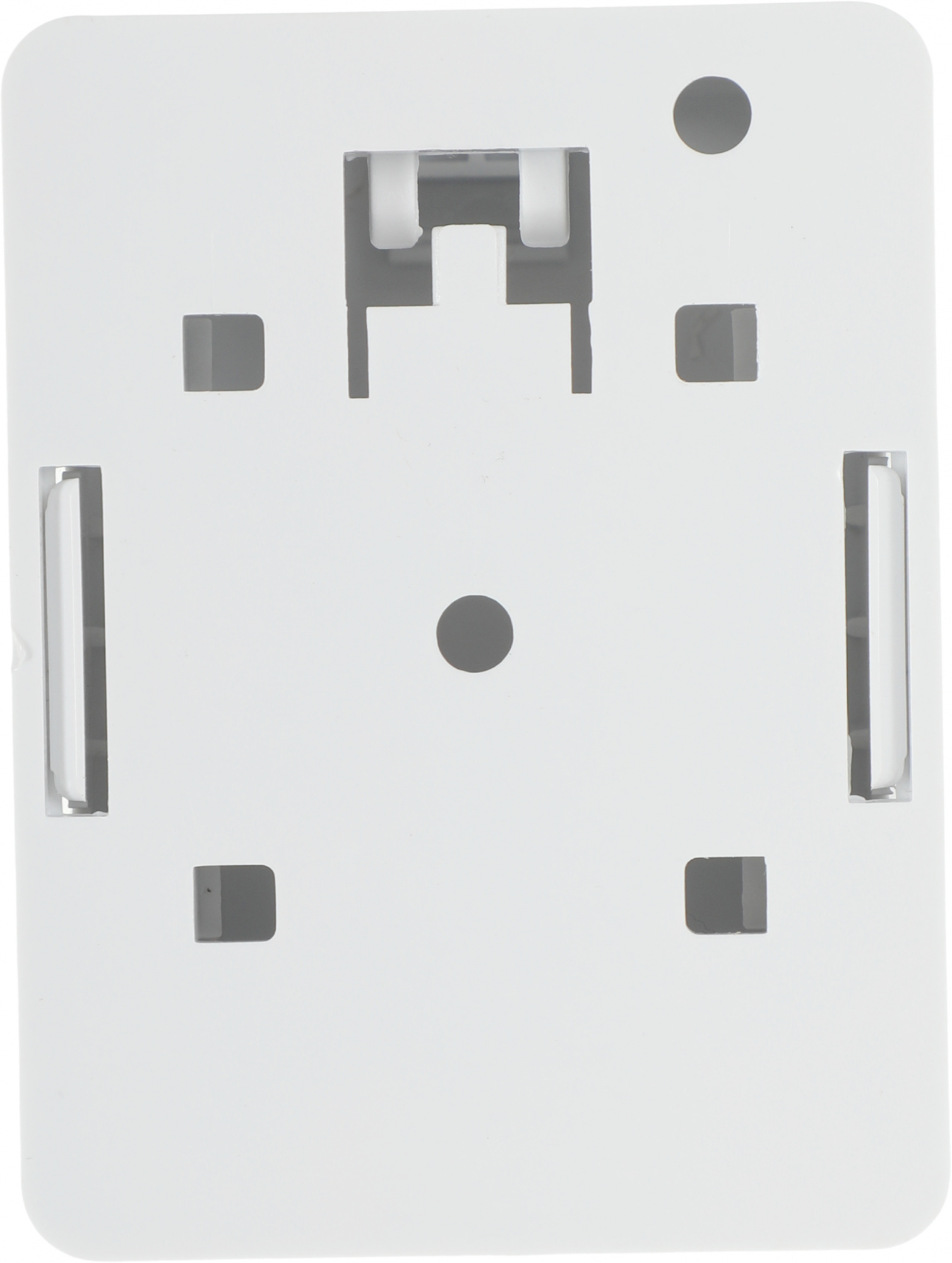 Коробка Lanmaster TWT-SA1-WH настенная 62x67x30мм крышка Keystone ПВХ белый