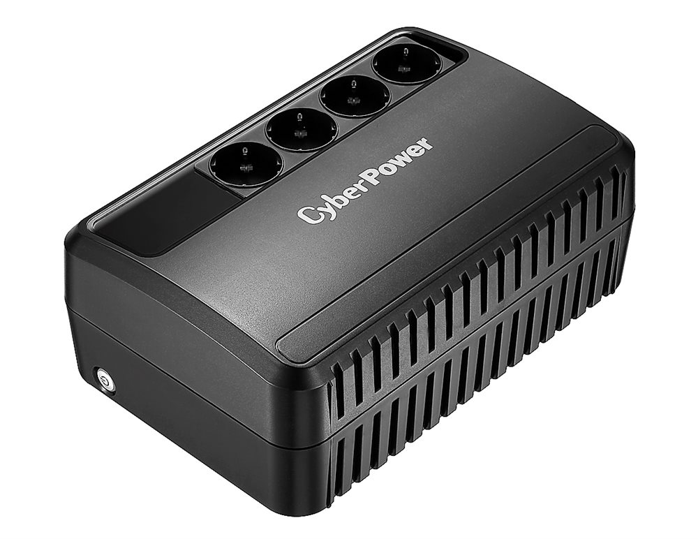 BU1000E - Источник бесперебойного питания линейно-интерактивный CyberPower BU1000E 1000ВА/600Вт (4 EURO)