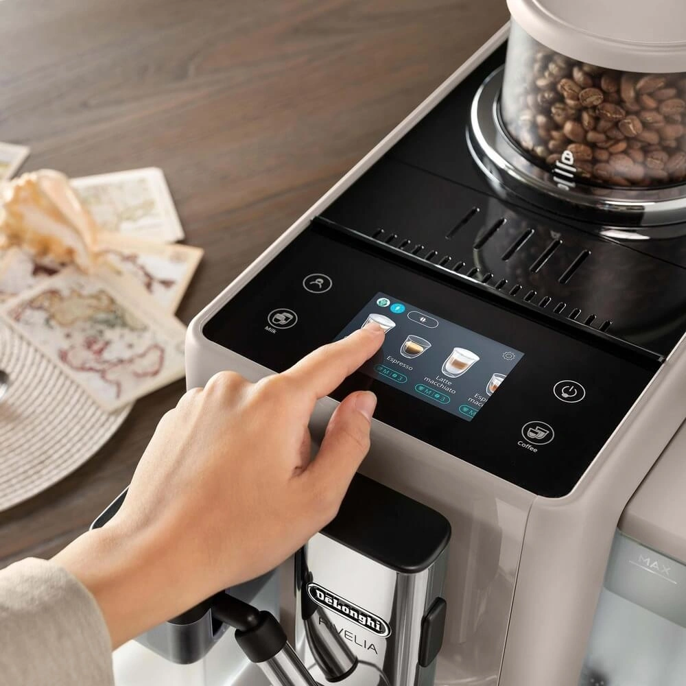 Кофемашина Delonghi EXAM440.55.BG 1450Вт бежевый