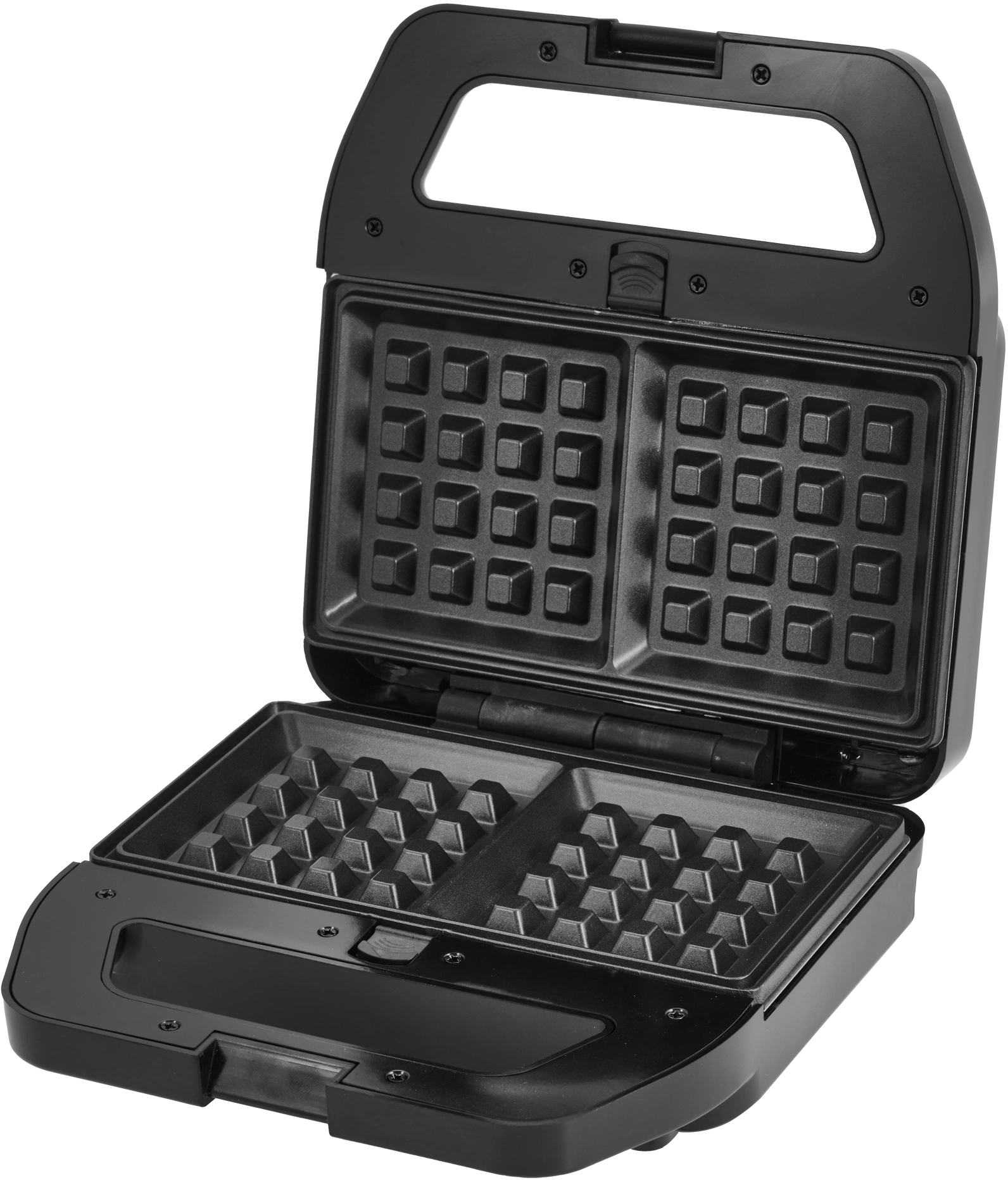 Вафельница Vitek VT-2626 850Вт черный/серебристый