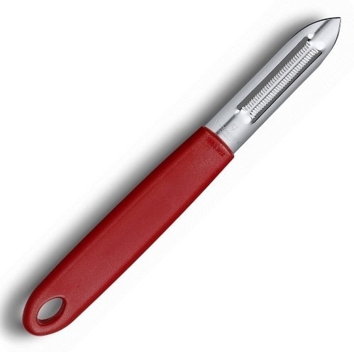Овощечистка для овощей и фруктов Victorinox Swiss Classic красный упак.:защита лезвия (7.6077.1)