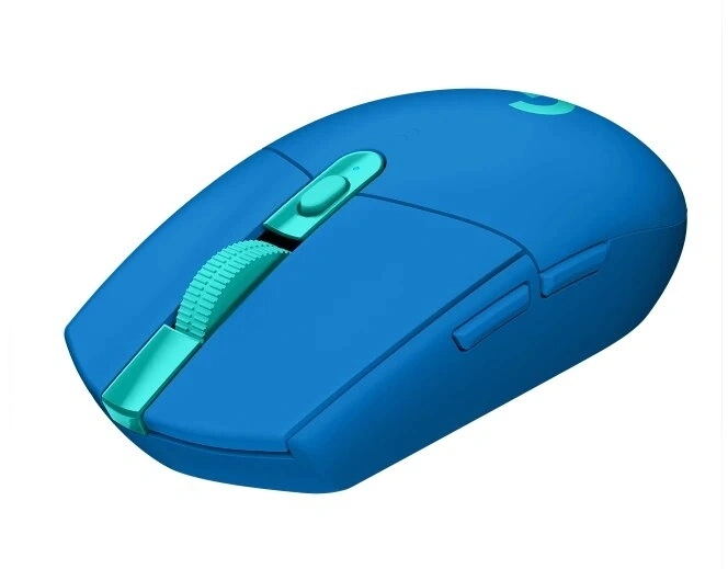 Мышь Logitech G304 Lightspeed синий оптическая 12000dpi беспров. USB 5but (910-006018)
