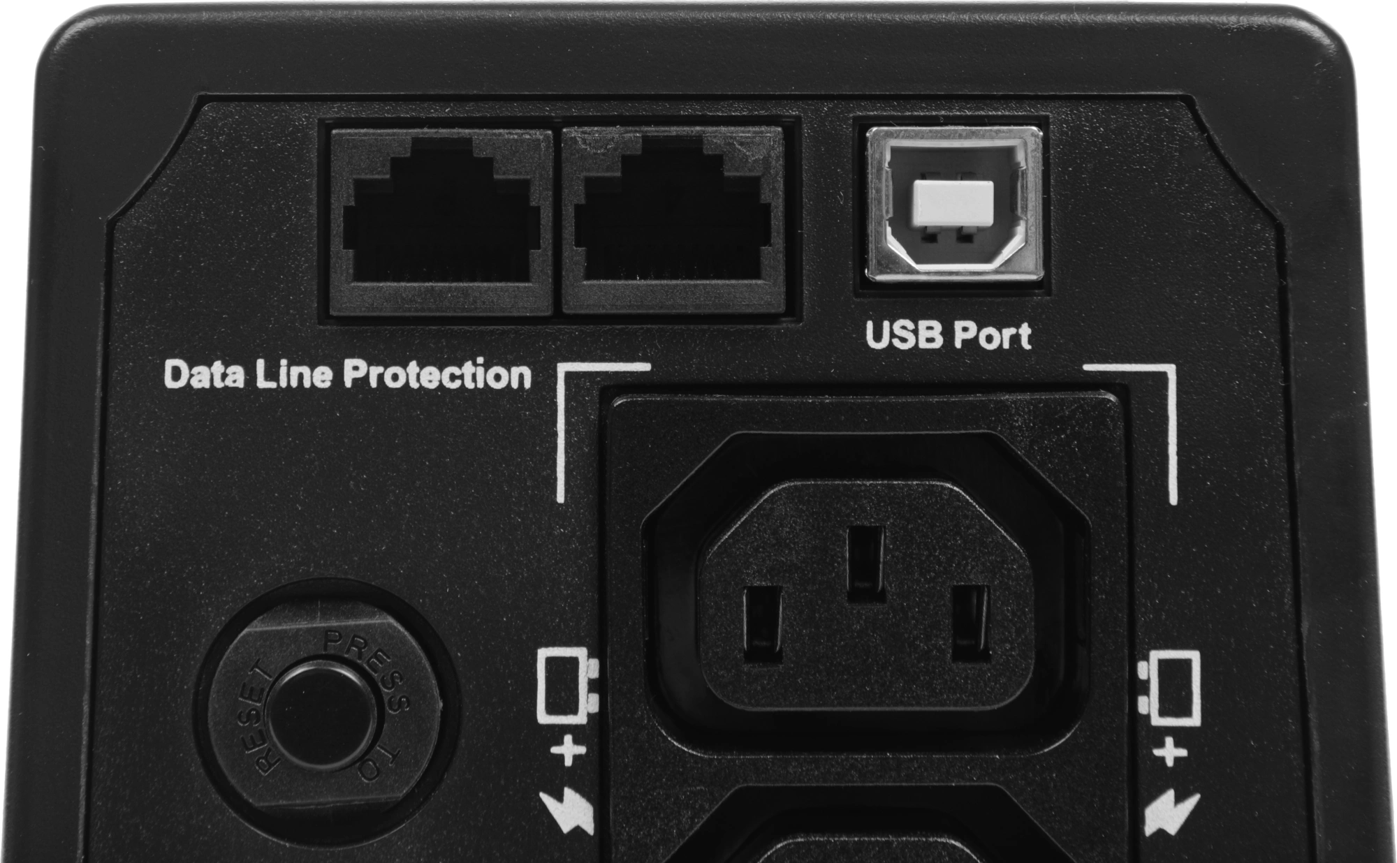 Источник бесперебойного питания ITK Electra EET-0800VA-1-001 480Вт 800ВА черный