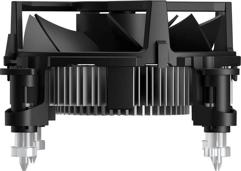 Устройство охлаждения(кулер) PcCooler R94-V2 Soc-1700/1851 серебристый/черный 4-pin 27.3dB Al 65W 158gr Ret (R94V2-XXNIXX-GL)