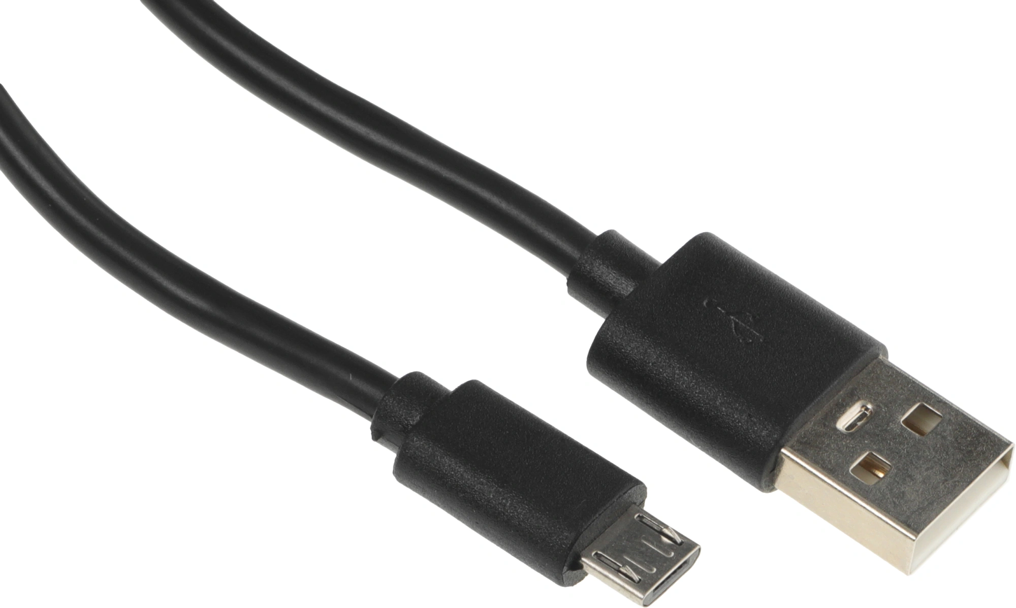 Кабель KingPrice KP-microUSB-2.4A-1m USB (m)-micro USB (m) 1м черный
