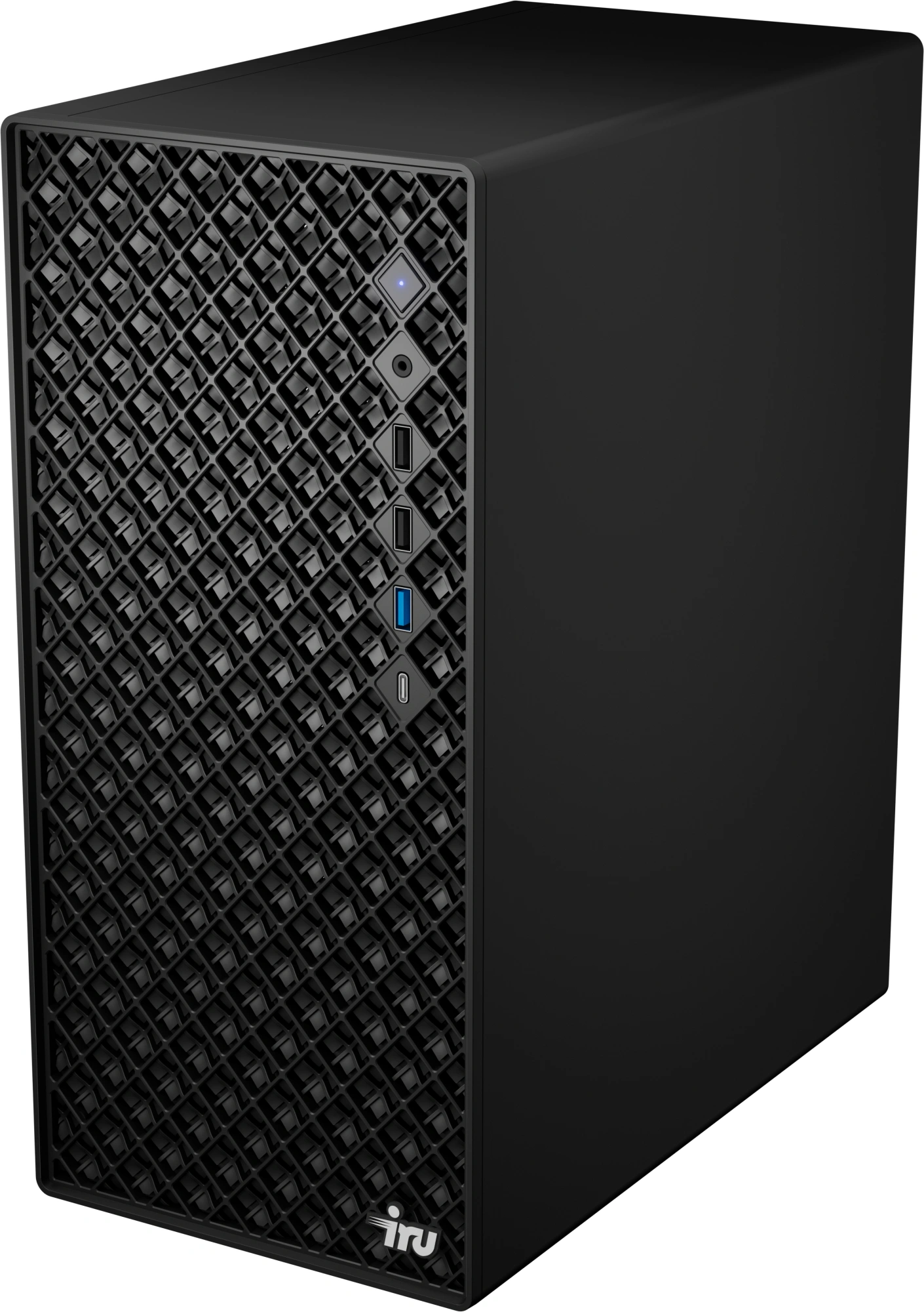 ПК IRU Tactio 520B6SB MT Ryzen 5 8600G (4.3) 32Gb SSD512Gb RGr FreeDOS 2.5xGbitEth 450W черный (RUS) (2116633)