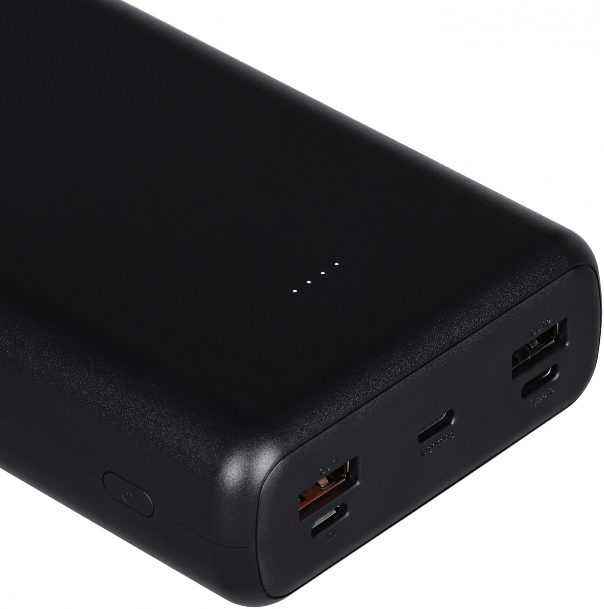 Мобильный аккумулятор TFN Solid PB-283 30000mAh QC/PD 20W 3A 3xUSB-A/USB-C черный (TFN-PB-283-BK)