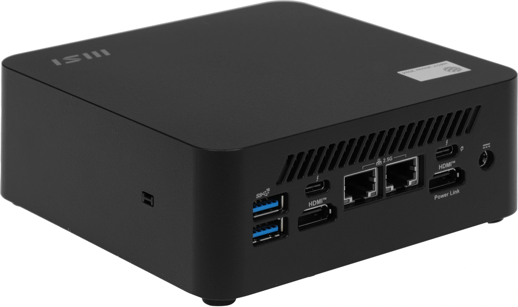 Неттоп MSI Cubi NUC 1M-053BRU Core 3 100U (1.2) Graphics CR без ОС 2xGbitEth WiFi BT 120W черный (936-B0B111-081)