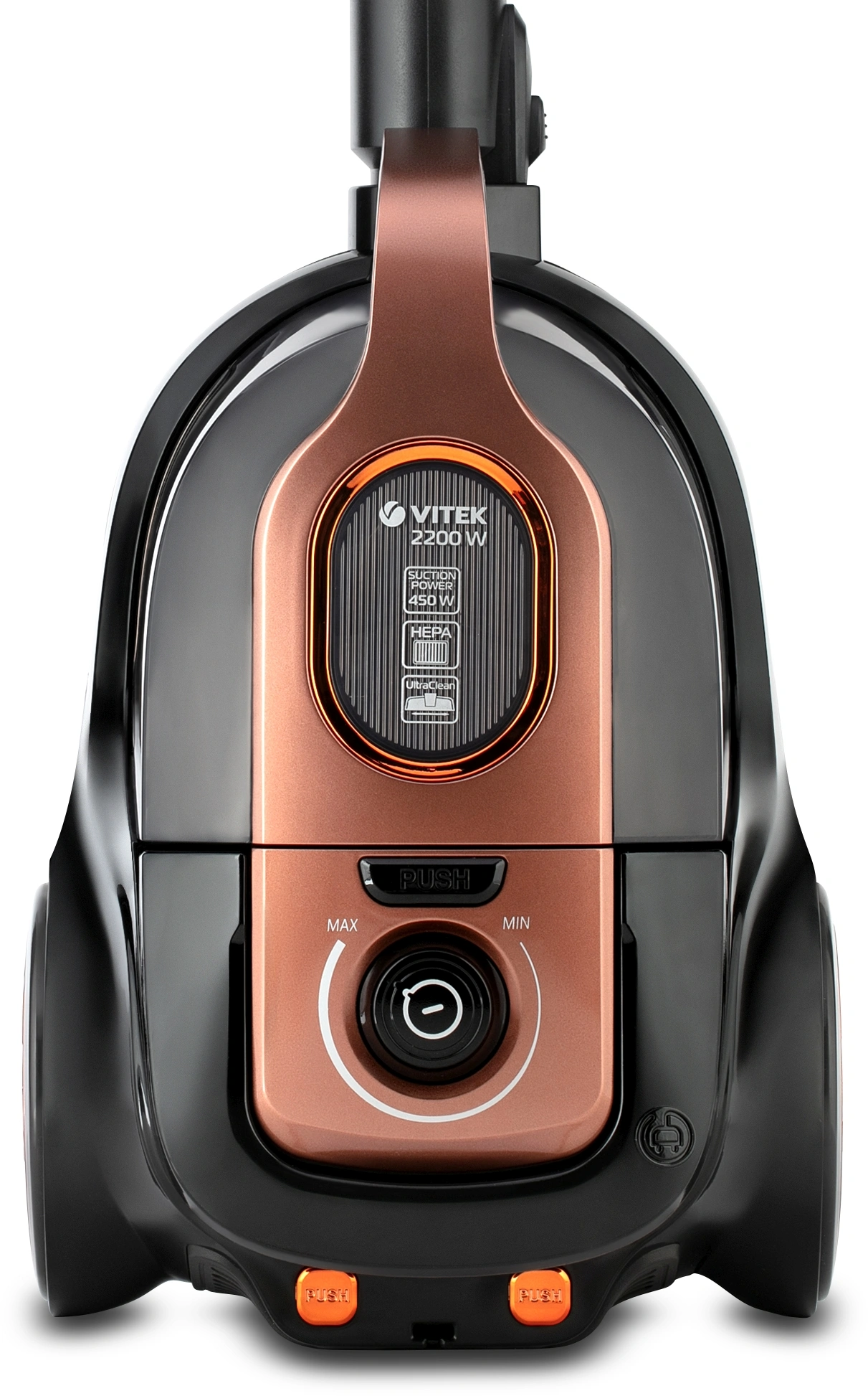 Пылесос Vitek VT-8117 BK 2200Вт черный/медный