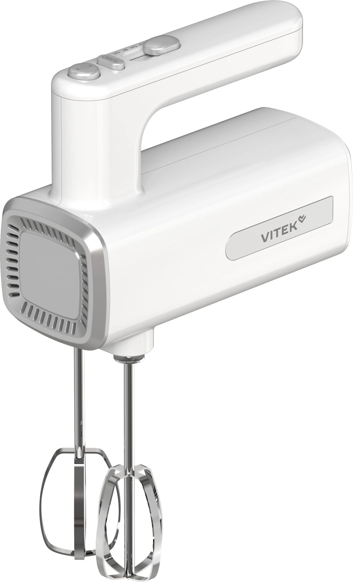 Миксер ручной Vitek VT-HM5005 800Вт белый/серебристый