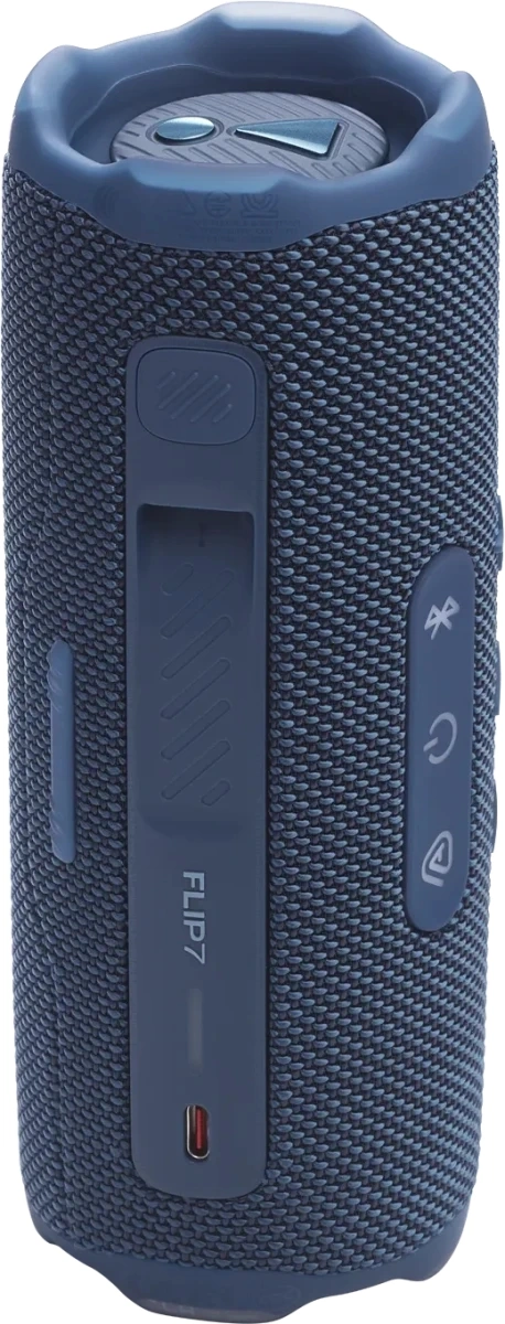 Колонка порт. JBL Flip 7 синий 35W 1.0 BT 4800mAh (JBLFLIP7BLU)