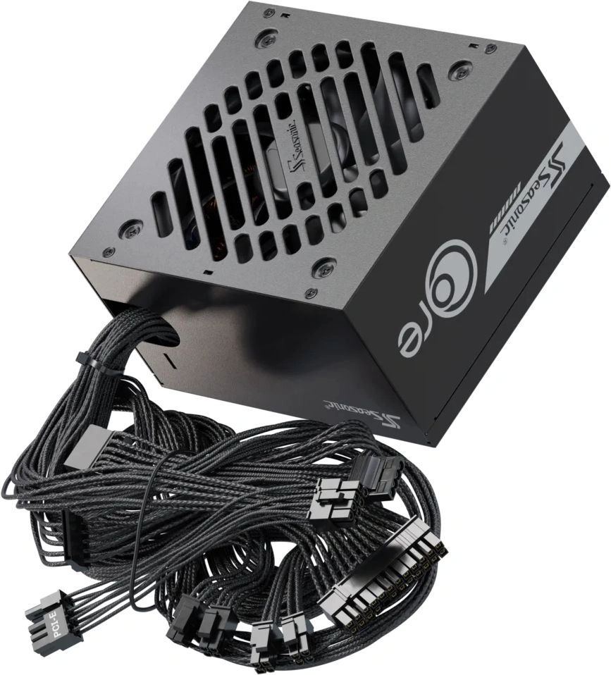 Блок питания Seasonic ATX 650W Core V2 GC-650 80+ gold (20+4pin) APFC 120mm fan 6xSATA RTL