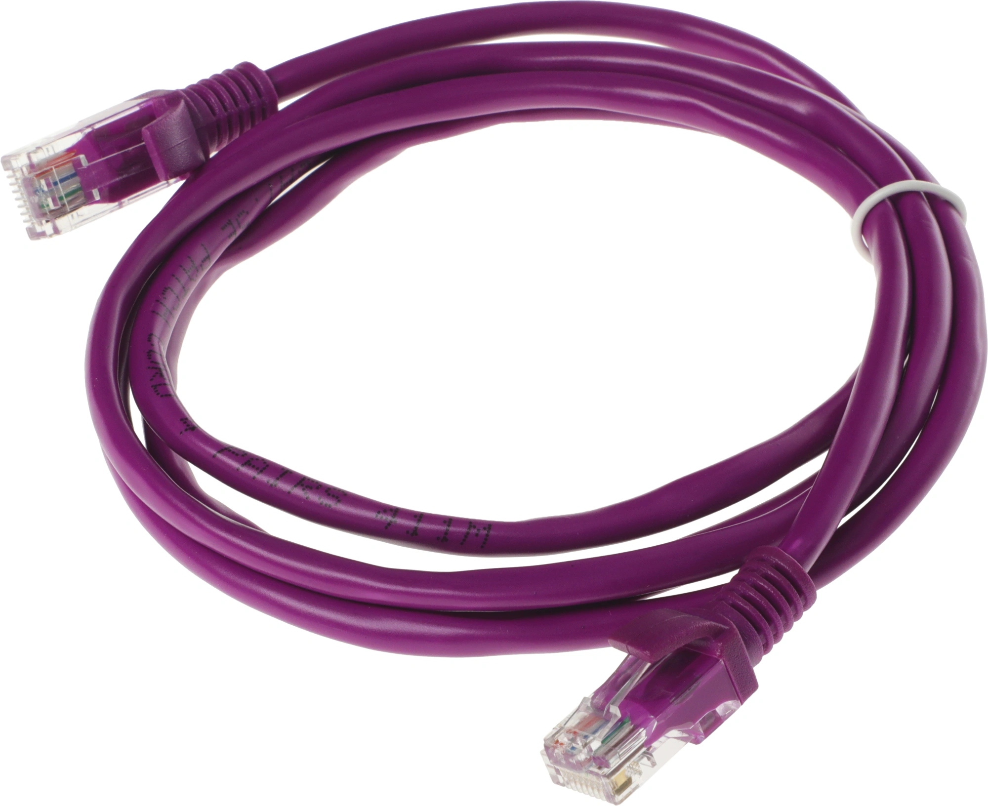 Патч-корд Premier PP12-1.5M/V 1000Гбит/с UTP 4 пары cat.5E CCA molded 1.5м фиолетовый RJ-45 (m)-RJ-45 (m)