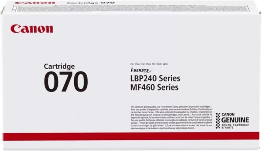 Картридж лазерный Canon 070 5639C002 черный бар.в компл. (3000стр.) для Canon i-SENSYS MF461DW MF461, MF463DW MF463, MF465dw MF465