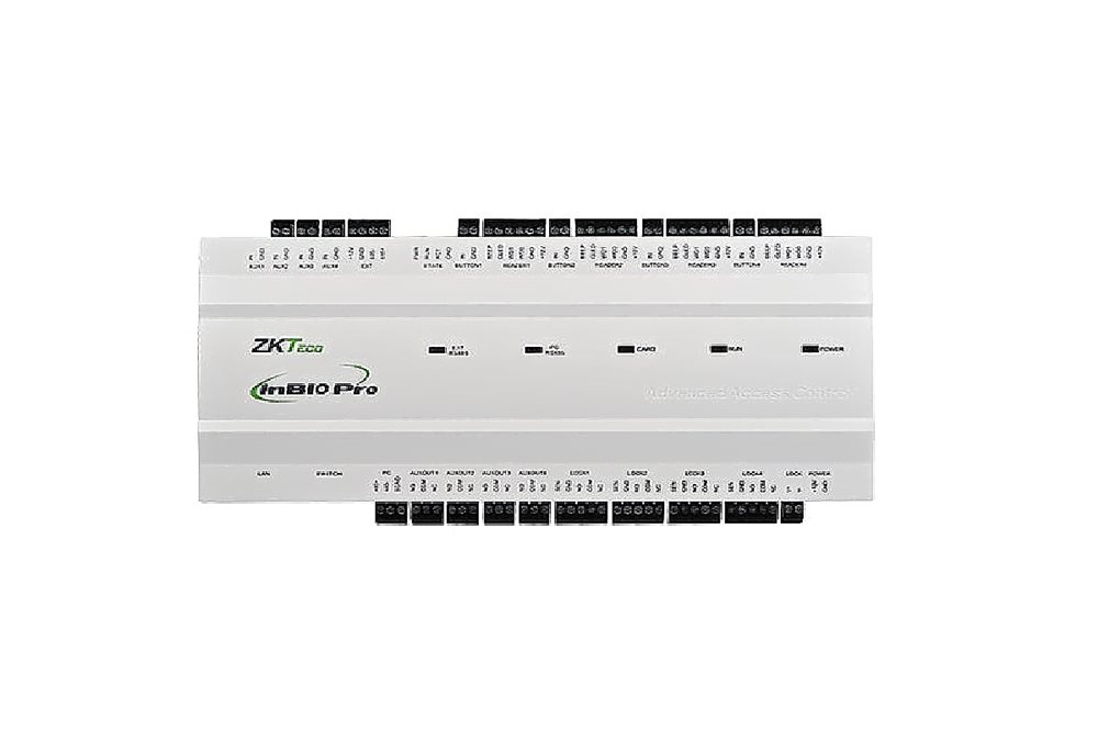 ZKTeco inBio160 Pro - Контроллер для систем контроля доступа, который применяет самые передовые технологии SilkID и Face. Память RFID карт: 60000; Память шаблонов отпечатков: 20000; Память журнала событий: 100000