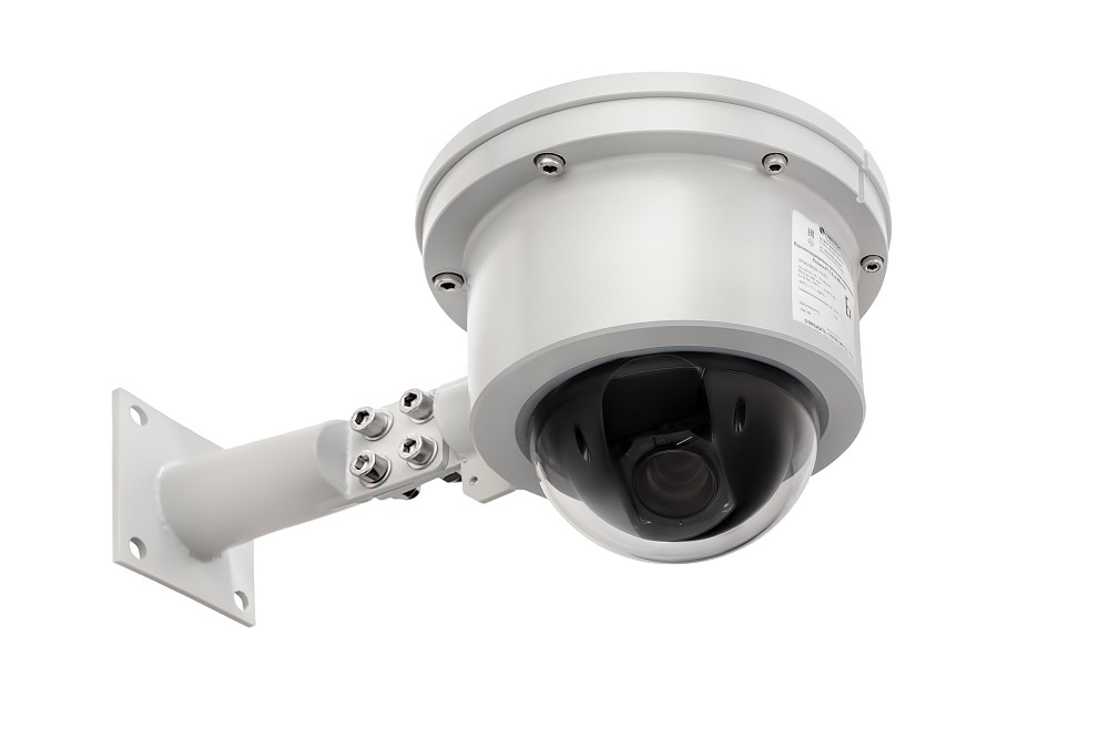 Релион-PTZ-Exd-М-Dome-IP-4Мп4.8-154Z-220-СК-МС-DH - Взрывозащищенная поворотная купольная IP видеокамера. Разрешение 4 Мп (2560х1440). Видеомодуль Dahua DH-SD50432GB-HNR.