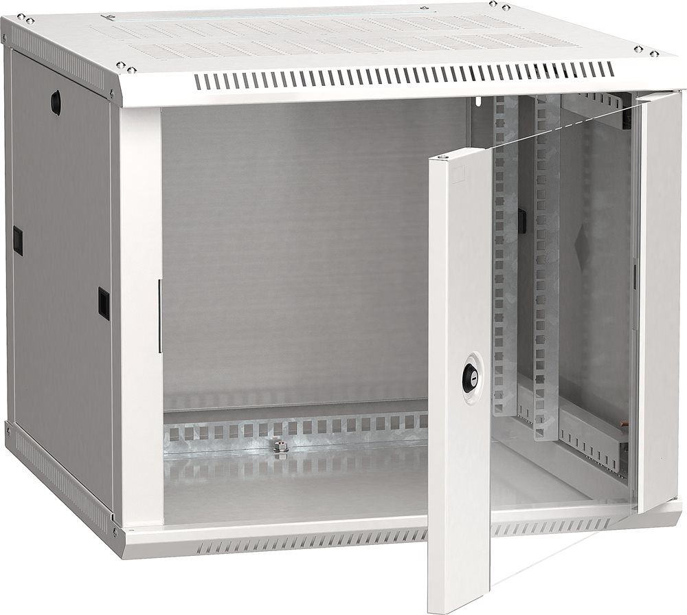 LWR3-06U66-GF - ITK Шкаф LINEA W 6U 600x600 мм дверь стекло, RAL7035