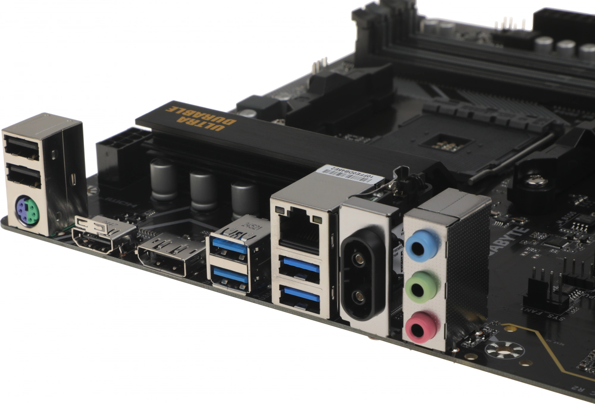 Материнская плата Gigabyte B550M DS3H AC R2 Soc-AM4 AMD B550 4xDDR4 mATX AC`97 8ch(7.1) GbLAN RAID+HDMI+DP