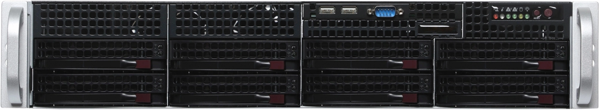 Сервер IRU Rock s2208p 2x6148 2x32Gb 1x500Gb M.2 SSD С621 AST2500 2xGigEth 2x1000W w/o OS (2148199)