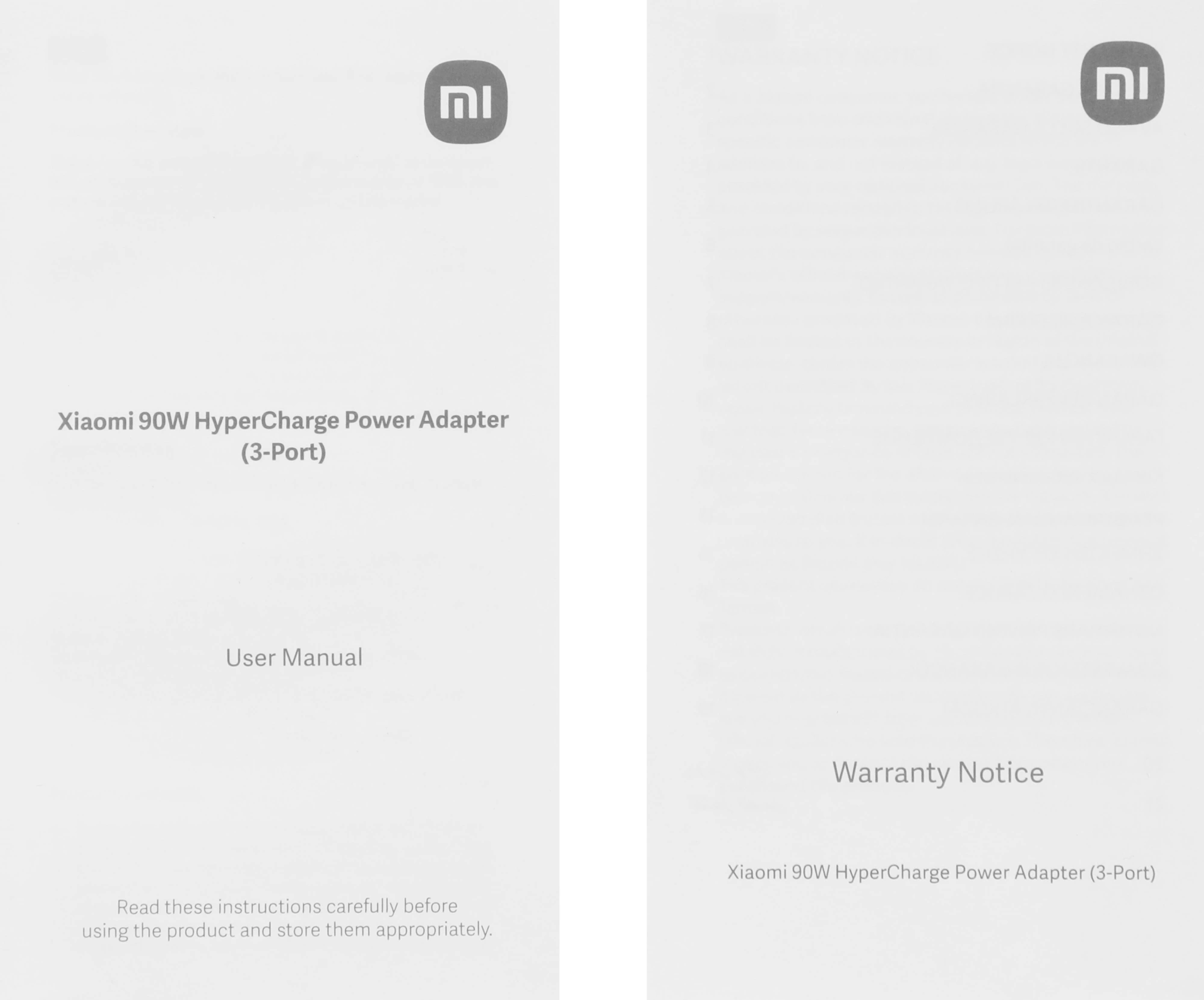Сетевое зар./устр. Xiaomi BHR087MEU 90W 3A (PD+QC)