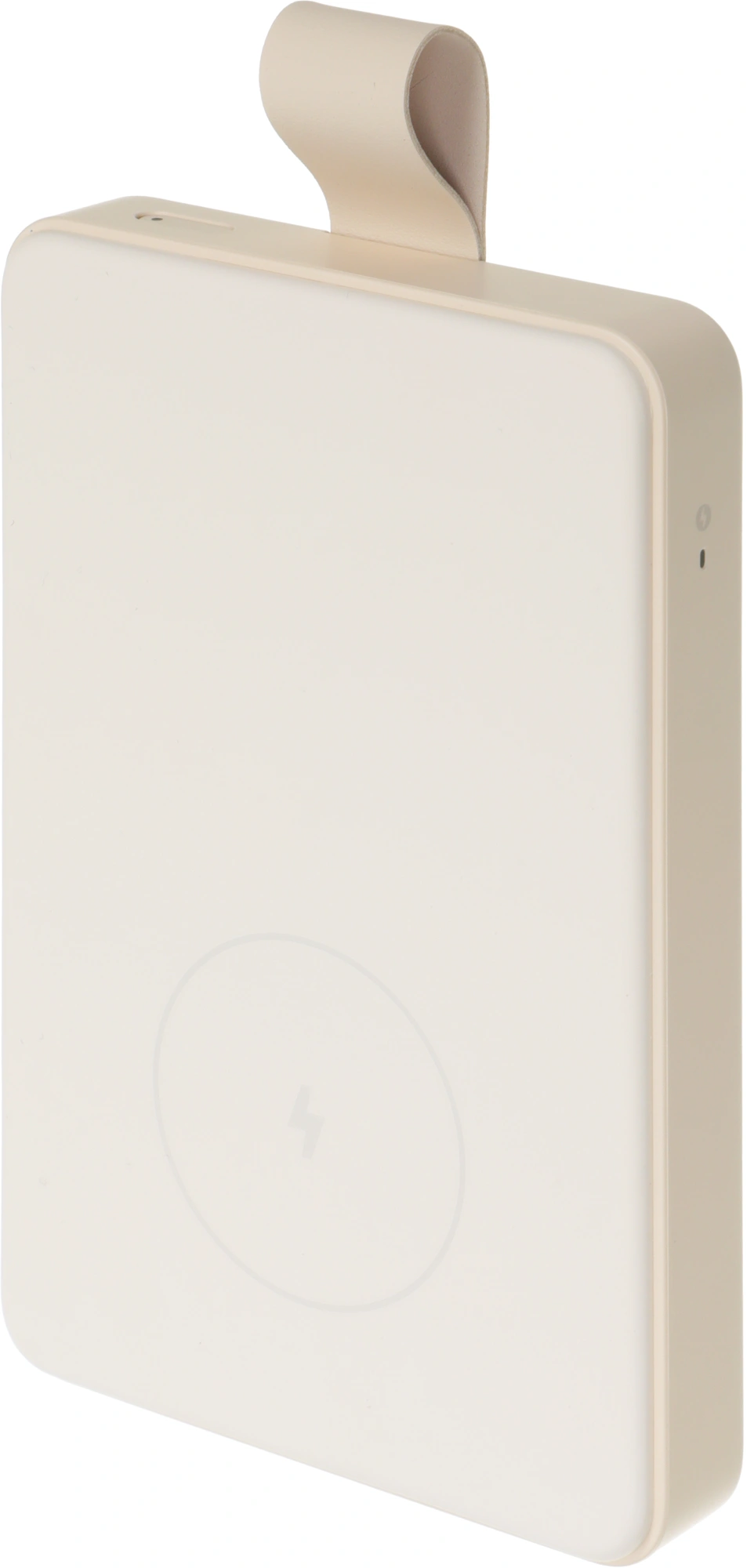 Мобильный аккумулятор Xiaomi BHR9074GL 6000mAh Qi 15W 2.4A USB-C беспров.зар. бежевый