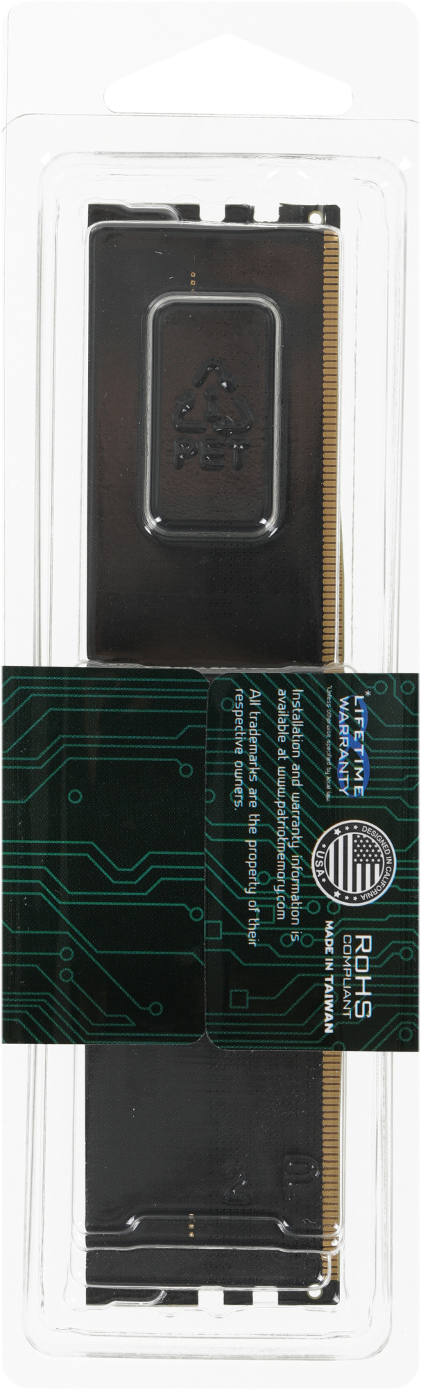 Память DDR5 16Gb 4800MHz Patriot PSD516G480081 Signature RTL PC5-38400 CL40 DIMM 288-pin 1.1В single rank Ret