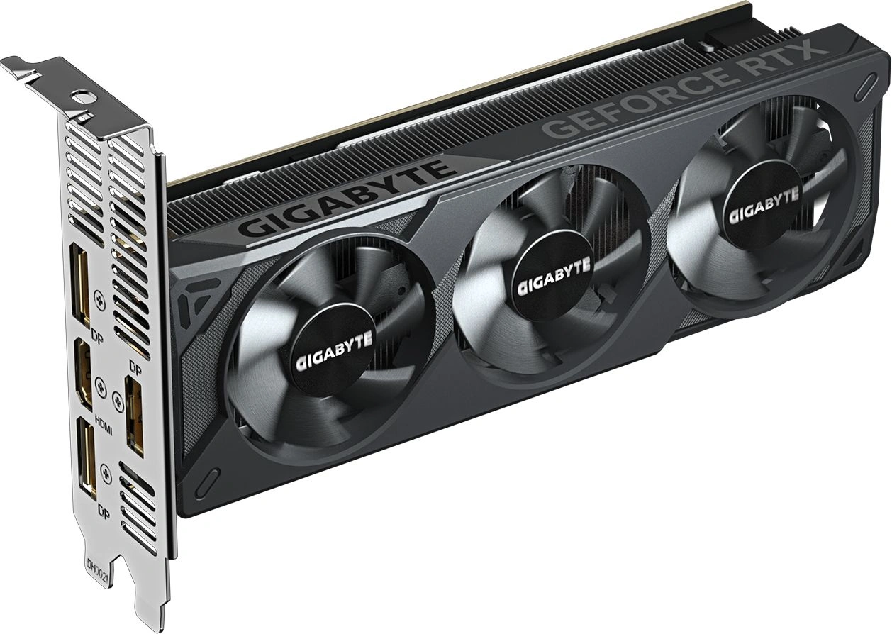 Видеокарта Gigabyte PCI-E 5.0 GV-N5060D7-8GL NVIDIA GeForce RTX 5060 8Gb 128bit GDDR7 2497/28000 HDMIx1 DPx3 HDCP Ret low profile