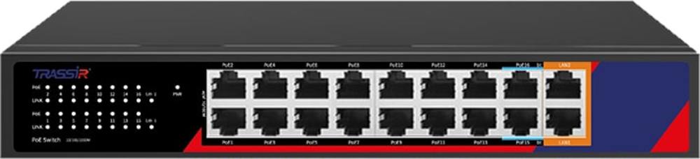 TR-NS1118-240-16POE коммутатор TRASSIR