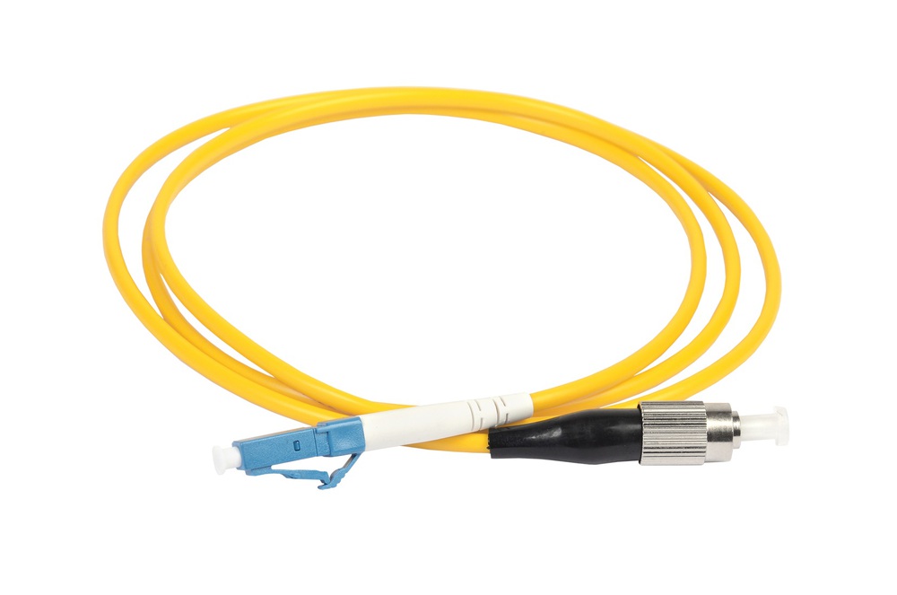 FPC09-FCU-LCU-C1L-1M - Оптический коммутационный переходной шнур (патч-корд), SM, 9/125 (OS2), FC/UPC-LC/UPC, (Simplex), 1м, ITK