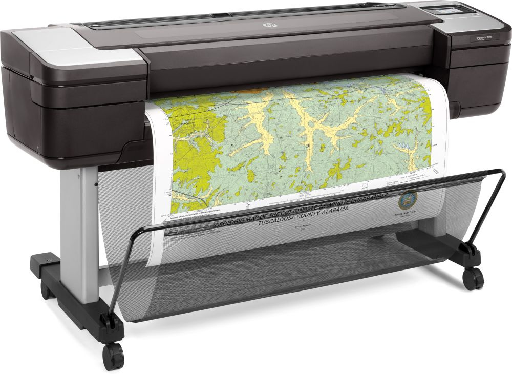 Плоттер HP Designjet T1700 PostScript (1VD87A) A0/44"