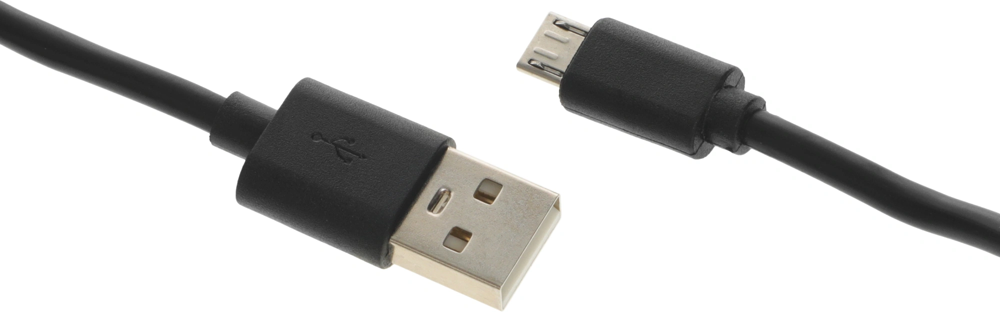 Кабель KingPrice KP-microUSB-2.4A-1m USB (m)-micro USB (m) 1м черный