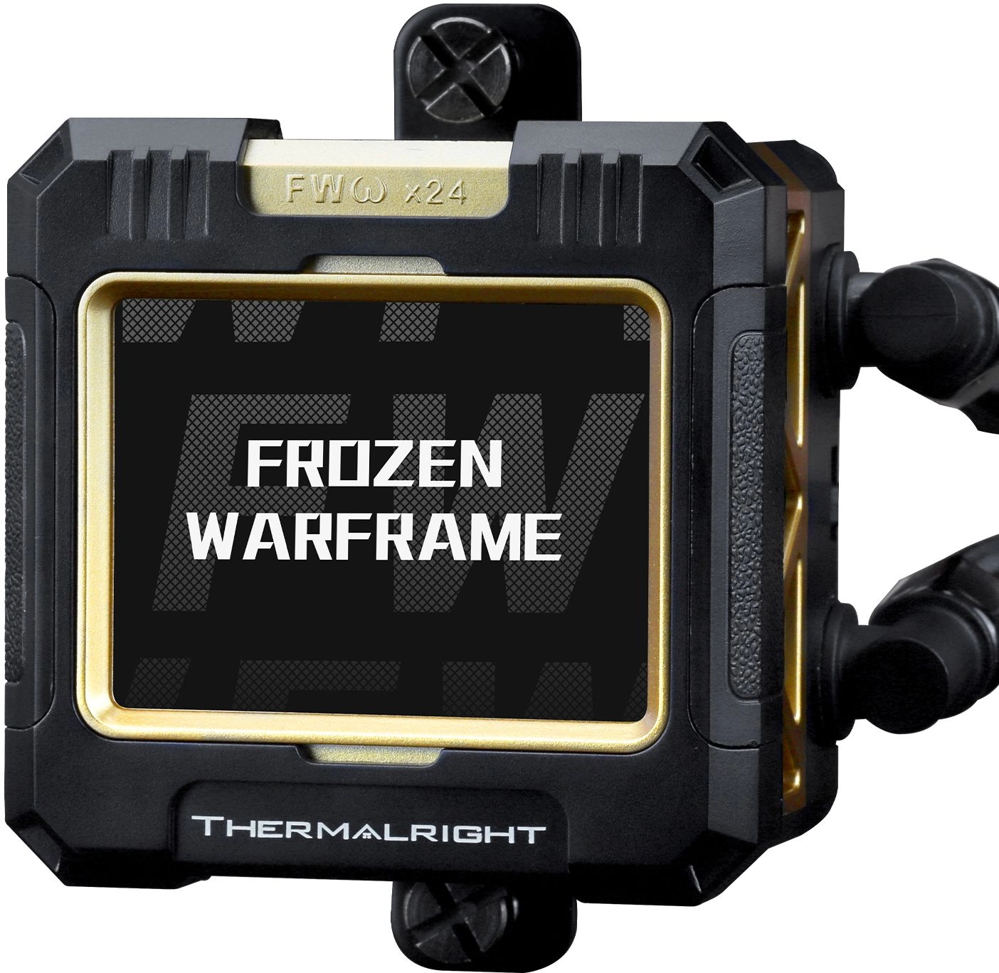 Система водяного охлаждения Thermalright Frozen Warframe 360 ARGB Soc-AM5/AM4/1200/1700/1851 черный 4-pin 29.8dB Al LCD Ret (F-WFRAME-360-BL-ARGB)