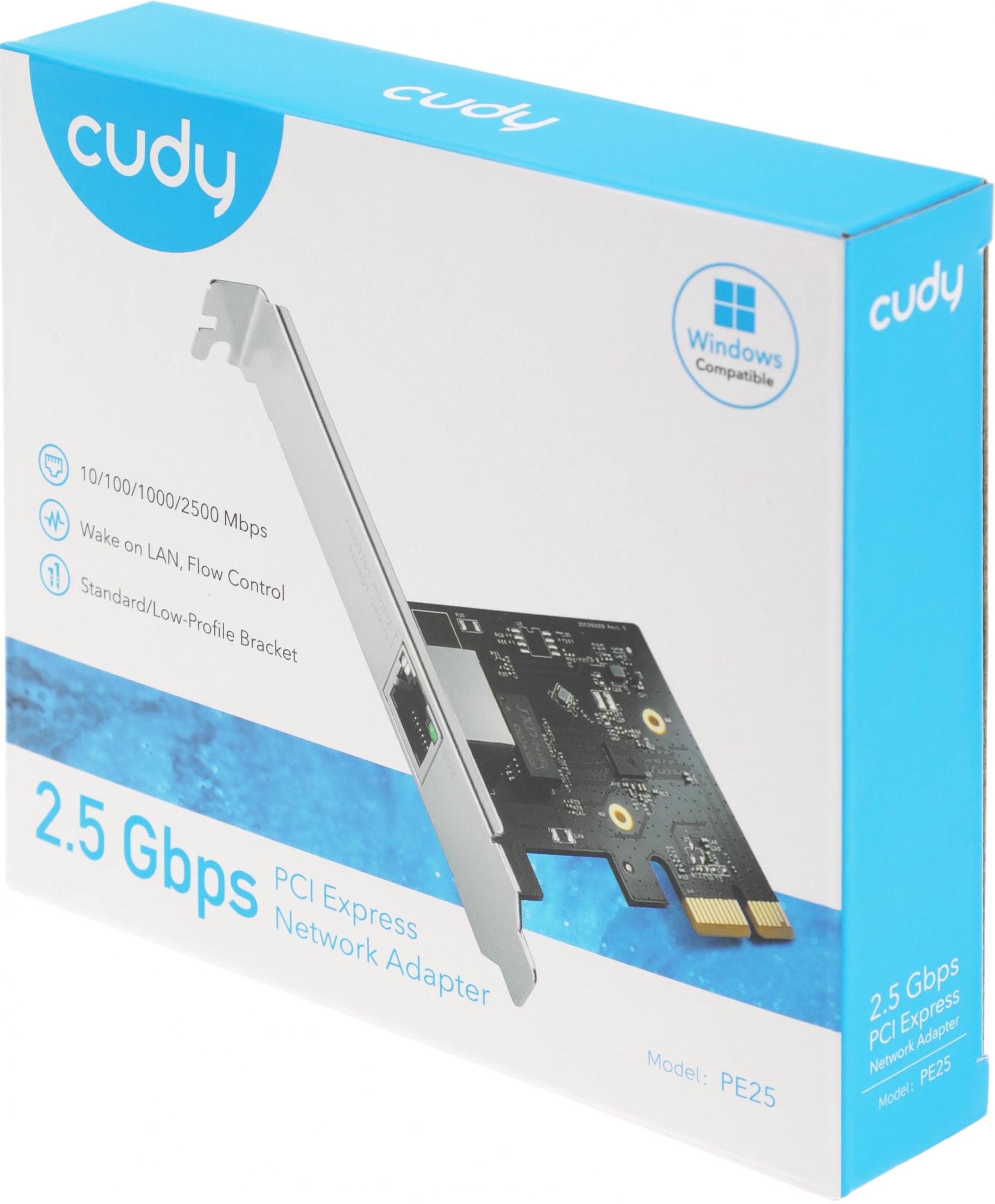 Сетевой адаптер 2.5G Ethernet Cudy PE25 PCI Express
