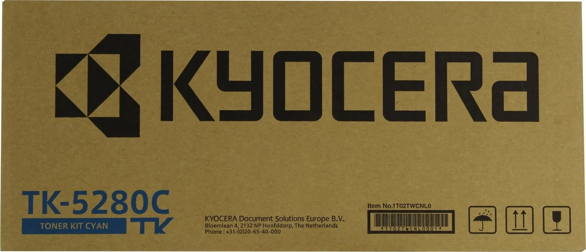 Картридж лазерный Kyocera TK-5280C 1T02TWCNL0 голубой (11000стр.) для Kyocera Ecosys P6235cdn/M6235cidn/M6635cidn