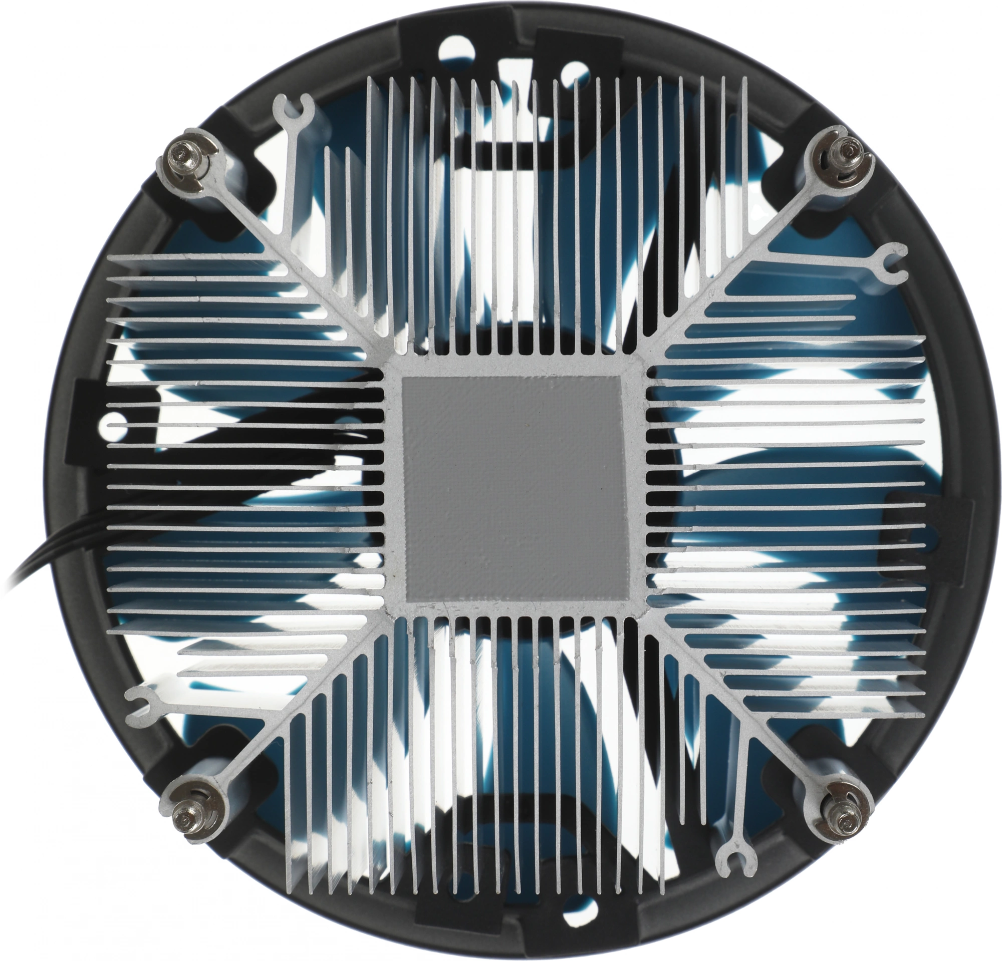 Устройство охлаждения(кулер) Aerocool BAS Soc-1151/1200 черный 3-pin 24dB Al 100W 422gr Ret