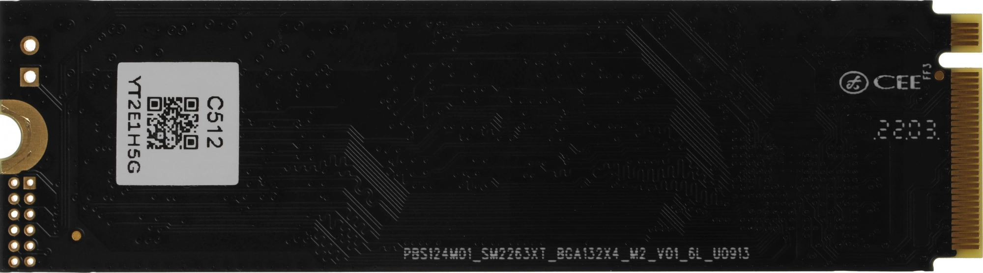 Накопитель SSD Netac PCIe 3.0 x4 512GB NT01N930E-512G-E4X N930E Pro M.2 2280