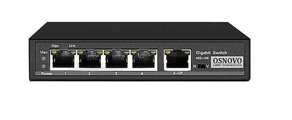 SW-8050/D - Коммутатор/удлинитель Gigabit Ethernet с PoE на 5 портов. Расстояние передачи данных + PoE - 100м. Порты: 4 х GE (10/100/1000 Base-T) с поддержкой PoE, GE (10/100/1000 Base-T) Uplink с поддержкой питания по PoE (Входная мощность до 90W)