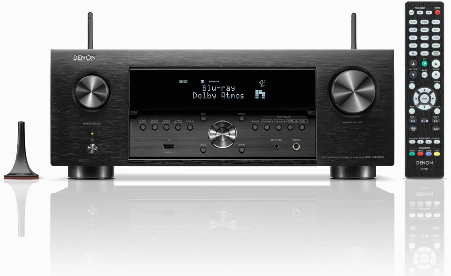 Ресивер AV Denon AVC-X4800H 9.4 черный
