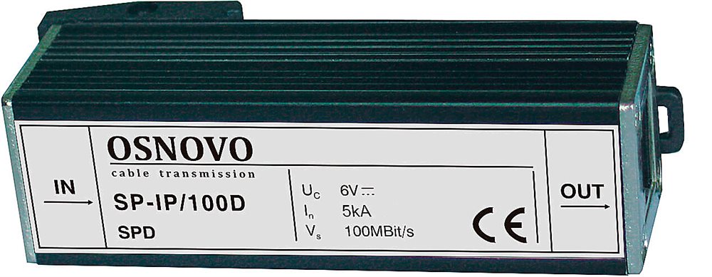 SP-IP/100D Устройство грозозащиты для локальной вычислительной сети